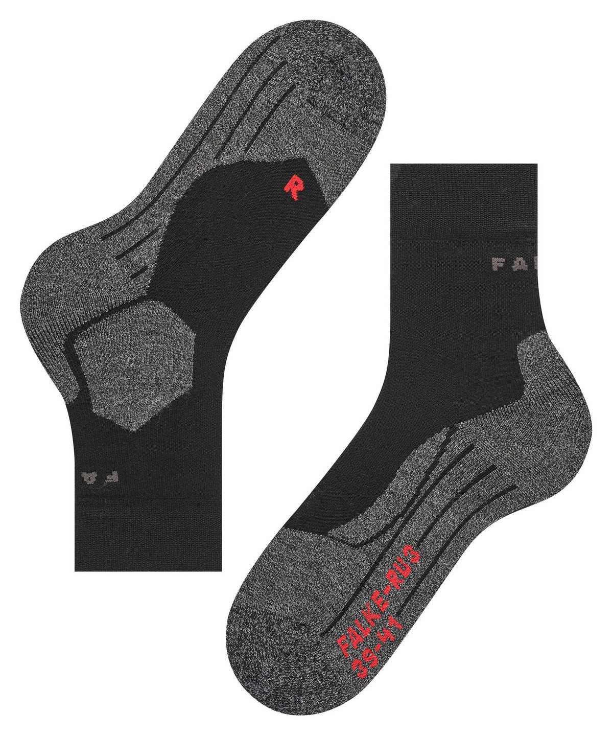 Falke RU3 Comfort Running Socks Naisten Sports Socks Mustat | 06193ZBYR