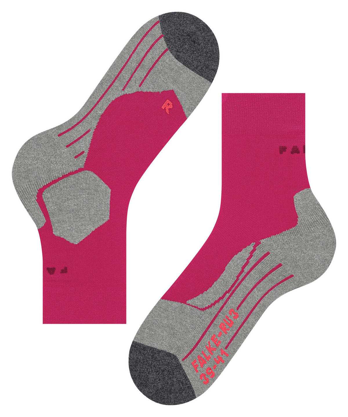 Falke RU3 Comfort Running Socks Naisten Sports Socks Punainen | 38742WCXO