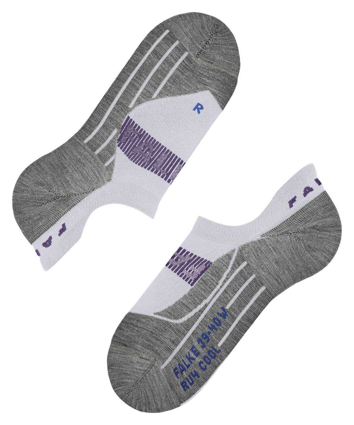 Falke RU4 Endurance Cool Invisible Running Invisibles Naisten Sports Socks Valkoinen | 63927QTRG