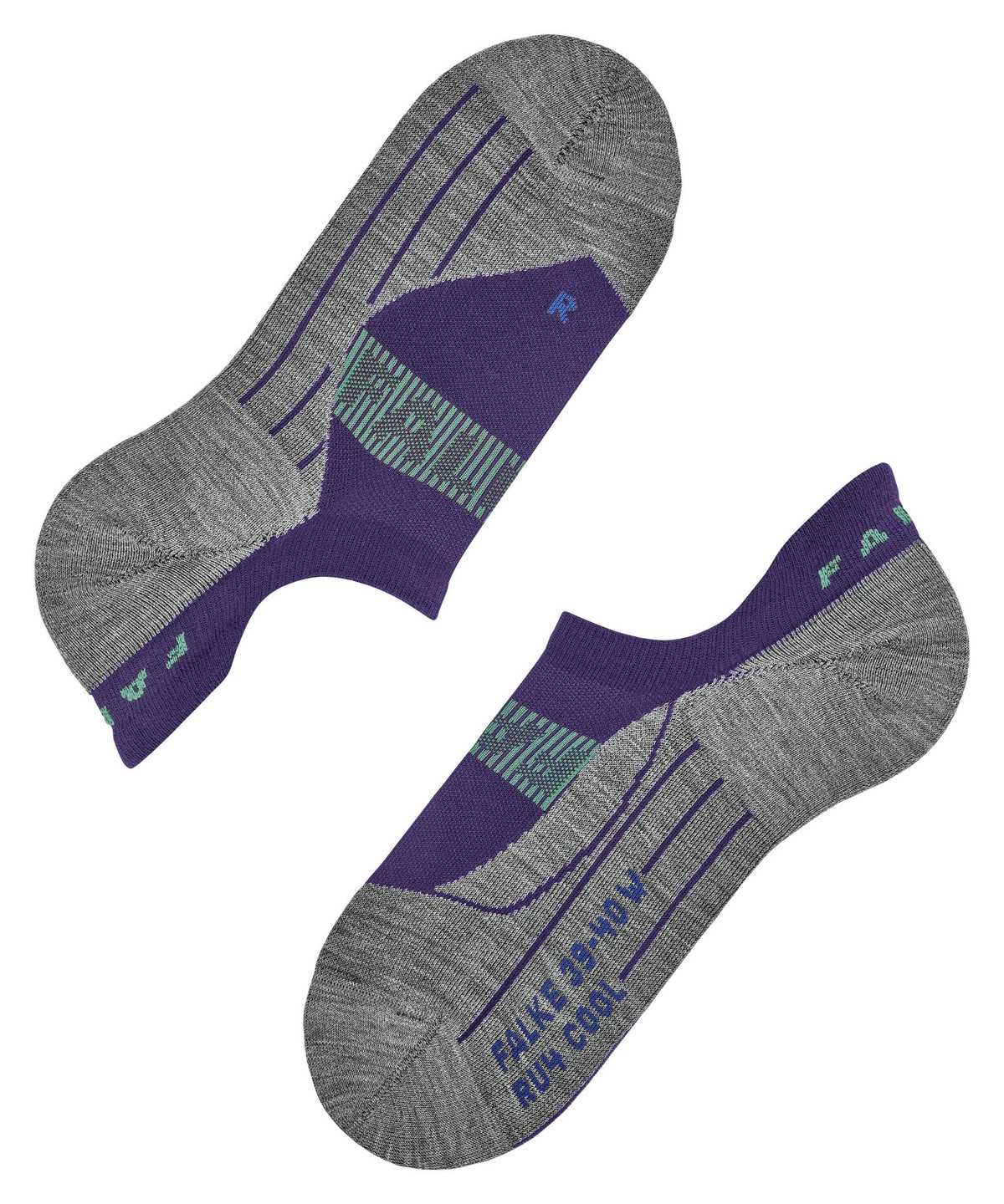 Falke RU4 Endurance Cool Invisible Running Invisibles Naisten Sports Socks Violetit | 13592ZFUA