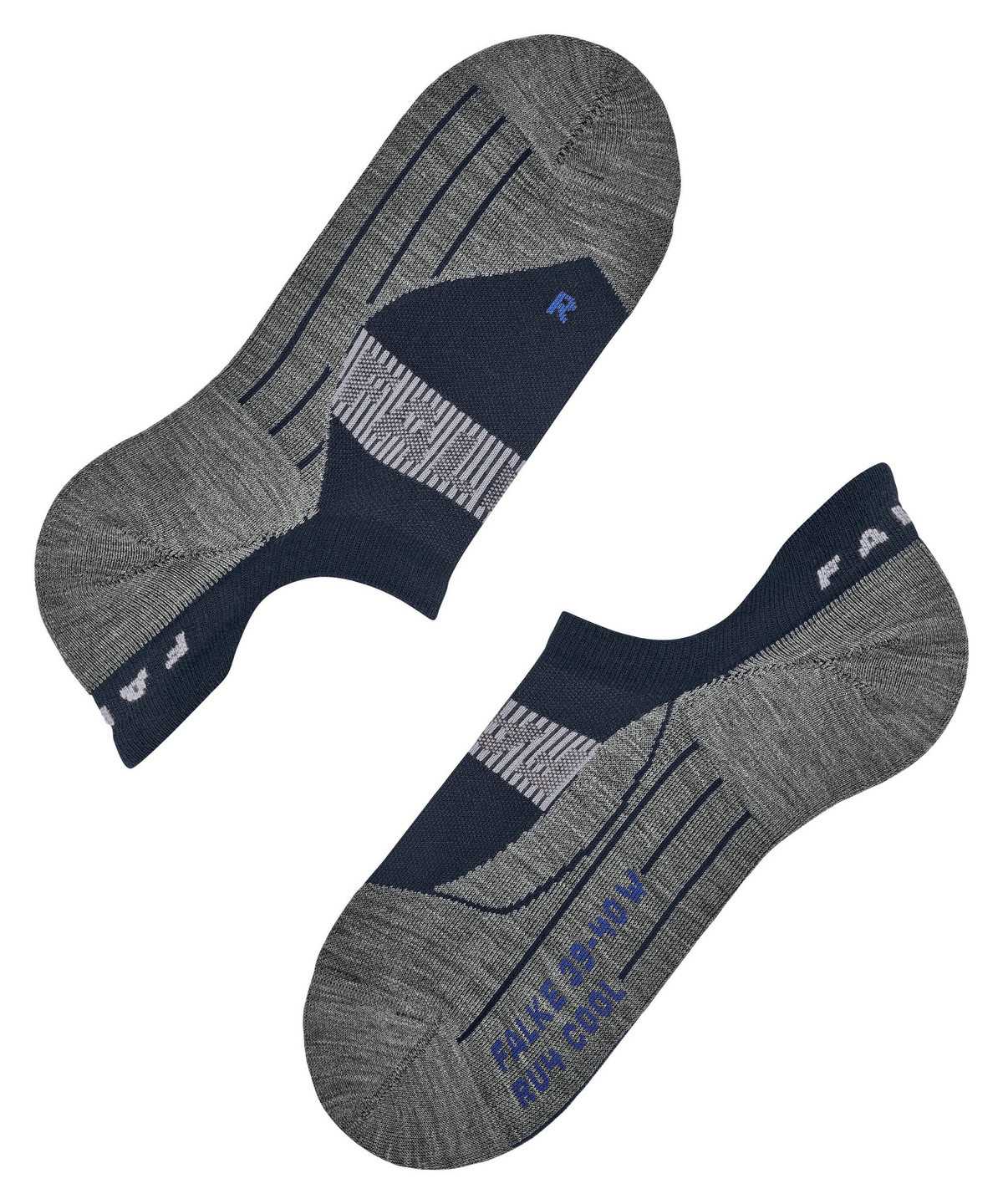 Falke RU4 Endurance Cool Invisible Running Invisibles Miesten No Show Socks Sininen | 89732PDOY