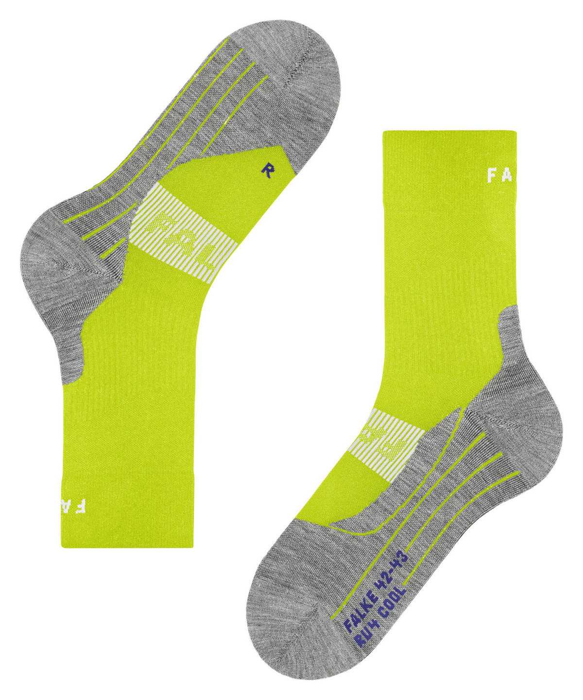 Falke RU4 Endurance Cool Running Socks Miesten Sukat Vihreä | 25607OLPG