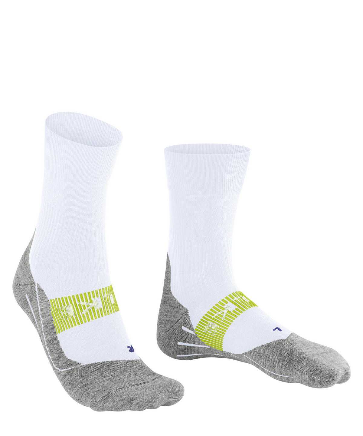 Falke RU4 Endurance Cool Running Socks Miesten Sukat Valkoinen | 58630ENTO