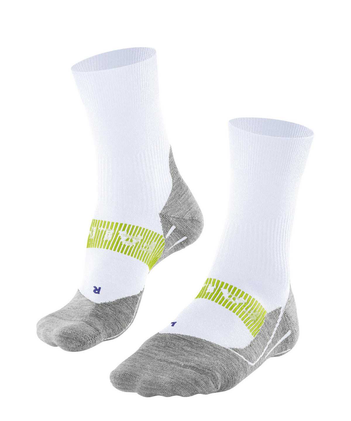 Falke RU4 Endurance Cool Running Socks Miesten Sukat Valkoinen | 58630ENTO