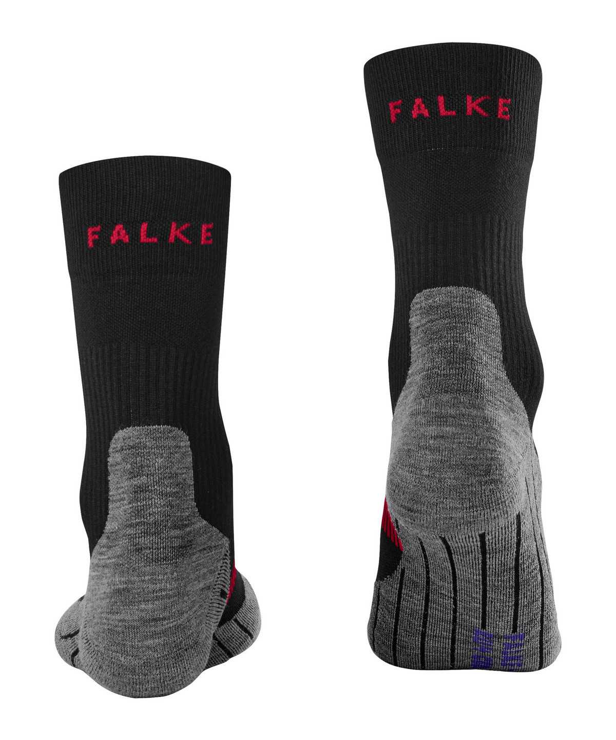 Falke RU4 Endurance Cool Running Socks Miesten Sukat Mustat | 74812CLHO