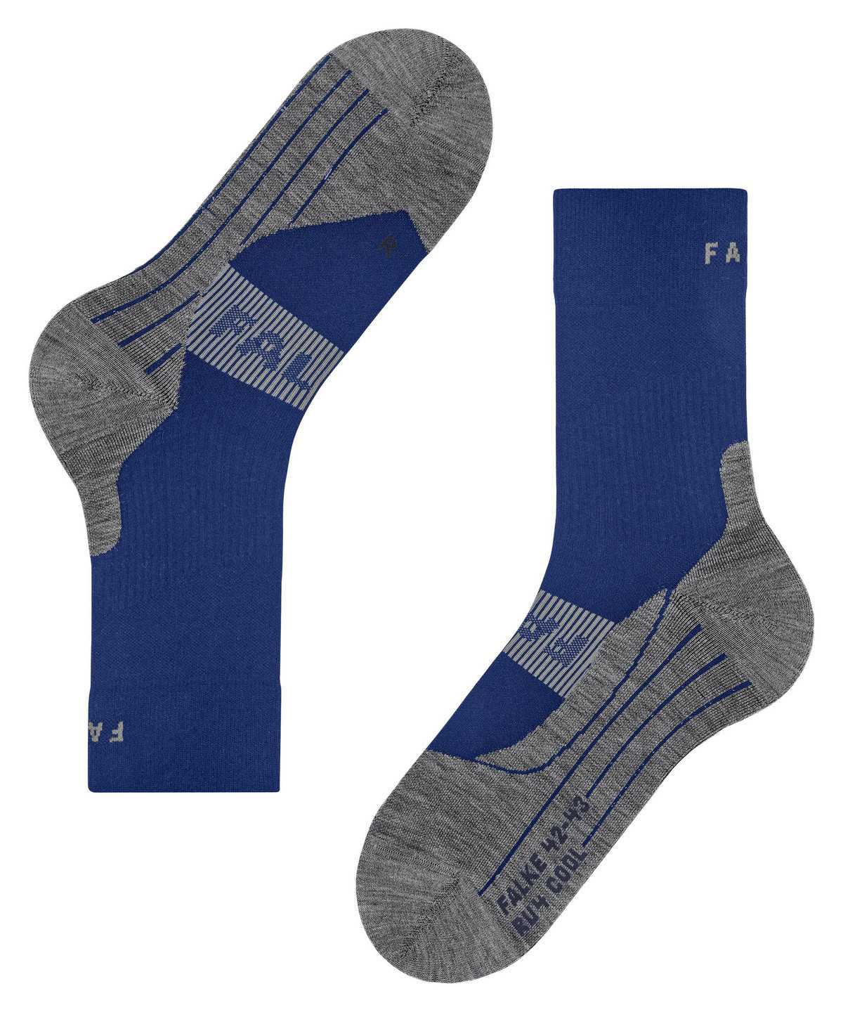 Falke RU4 Endurance Cool Running Socks Miesten Sukat Sininen | 82916JVNG