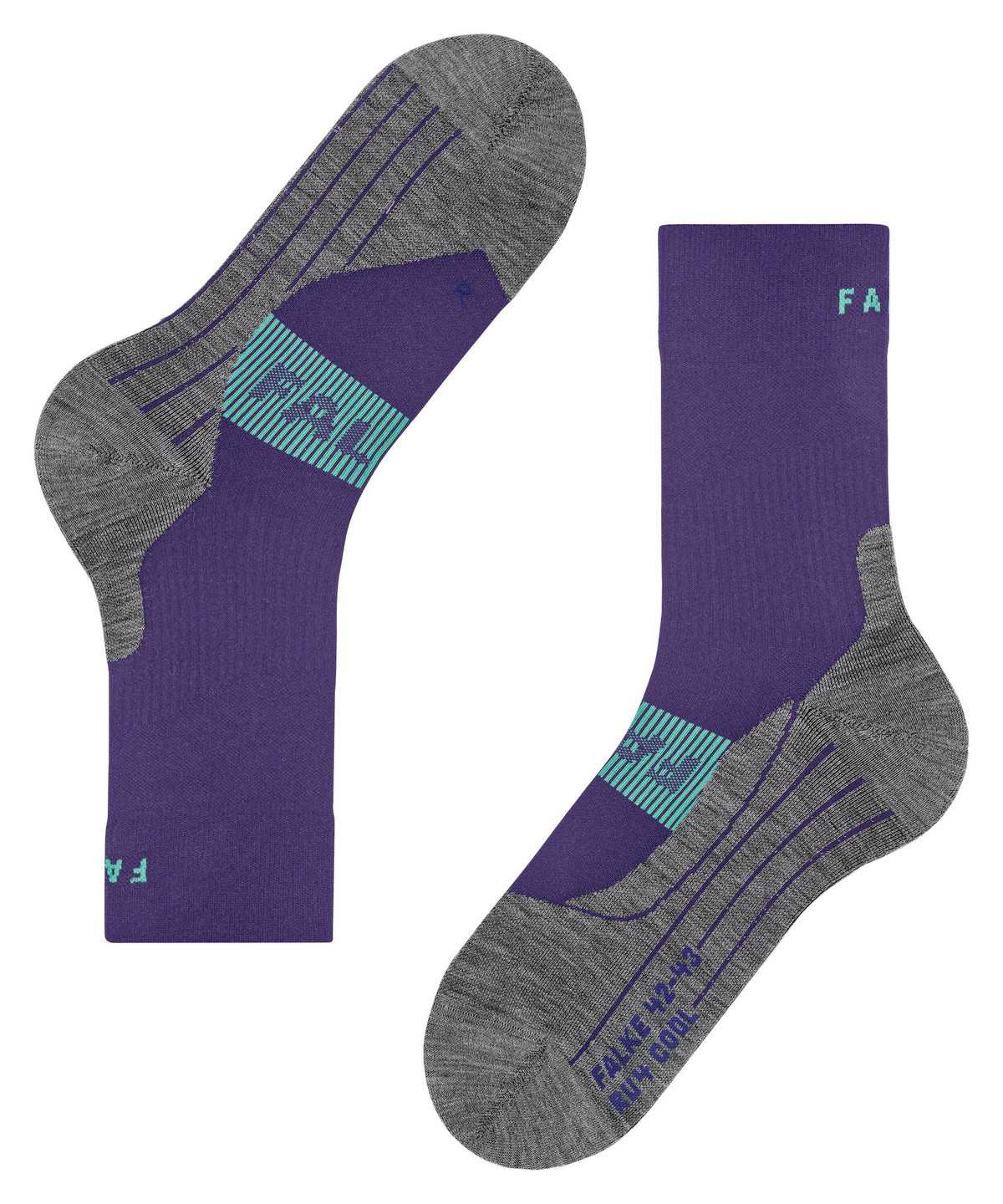 Falke RU4 Endurance Cool Running Socks Naisten Sports Socks Violetit | 24657DHGM