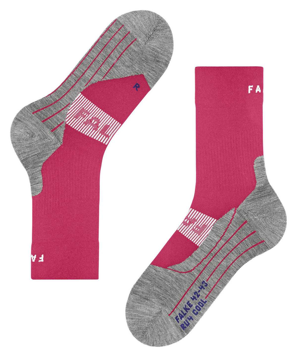 Falke RU4 Endurance Cool Running Socks Naisten Sports Socks Punainen | 38610RSED