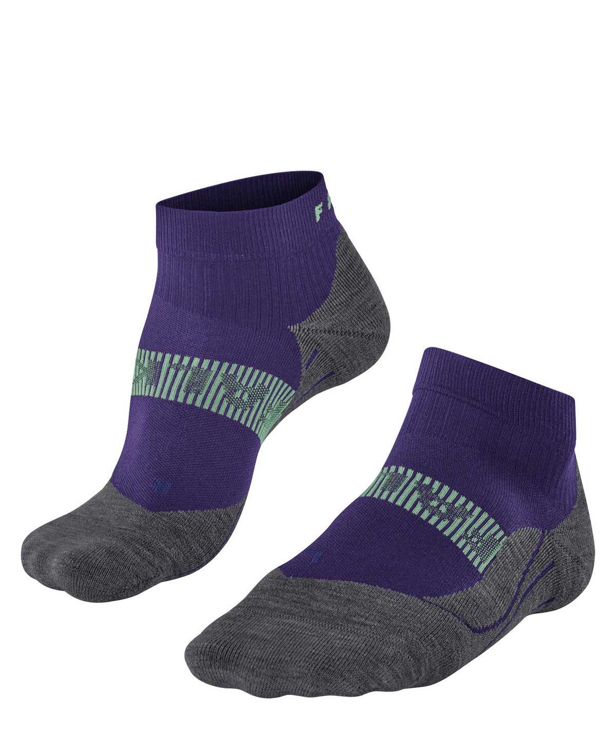 Falke RU4 Endurance Cool Short Running Short sock Naisten Sports Socks Violetit | 51073JGAT