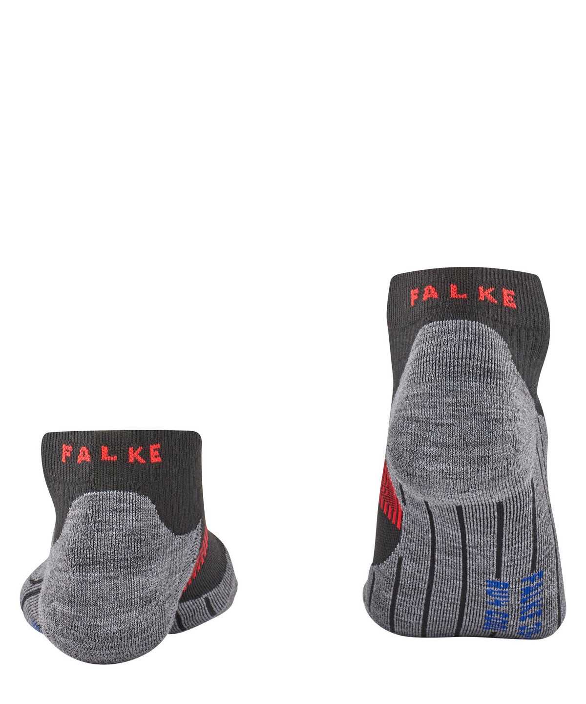 Falke RU4 Endurance Cool Short Running Short sock Naisten Sports Socks Mustat | 30285DOAN