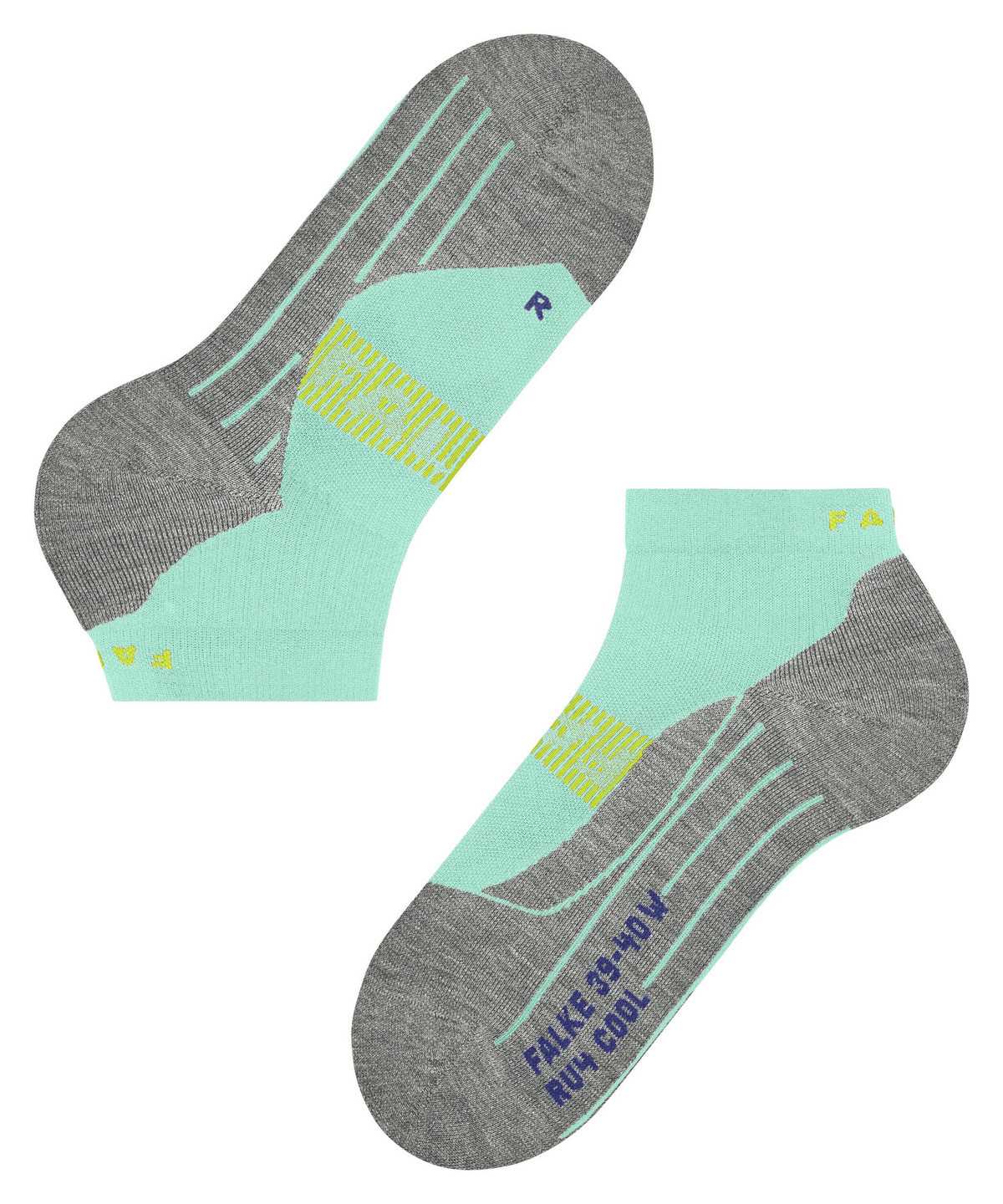 Falke RU4 Endurance Cool Short Running Short sock Naisten Sports Socks Vihreä | 60129GLRB