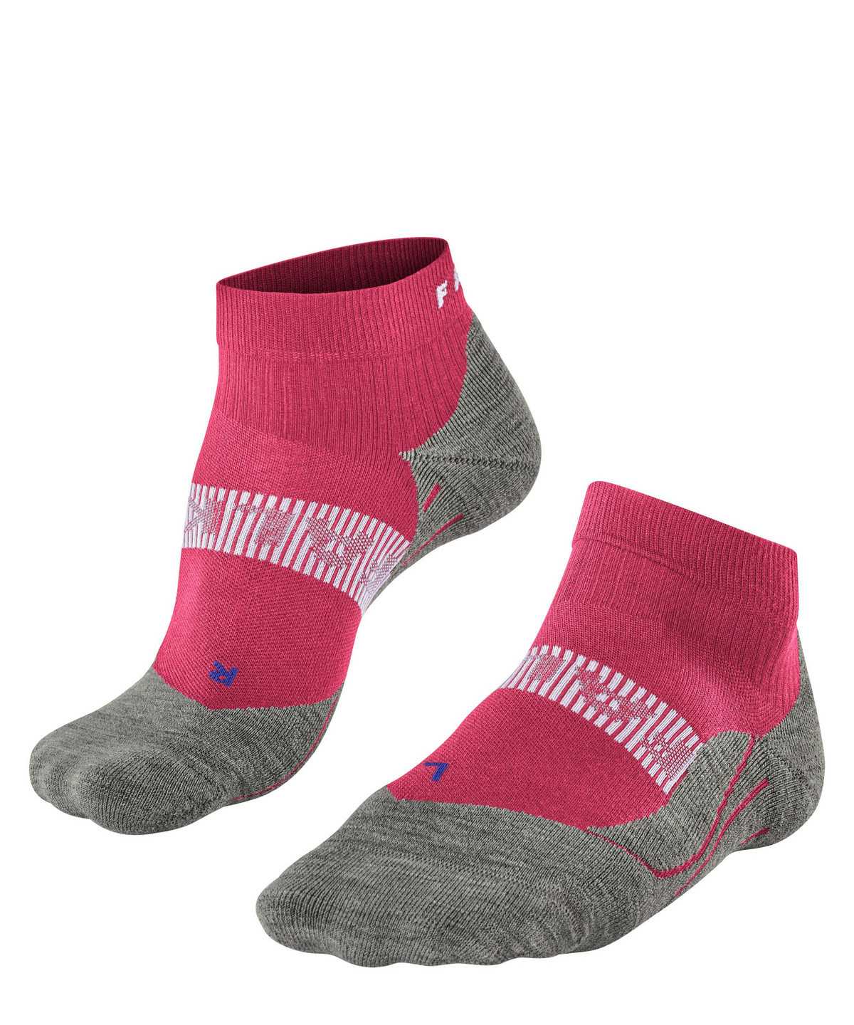 Falke RU4 Endurance Cool Short Running Short sock Naisten Sports Socks Punainen | 70489MVRA