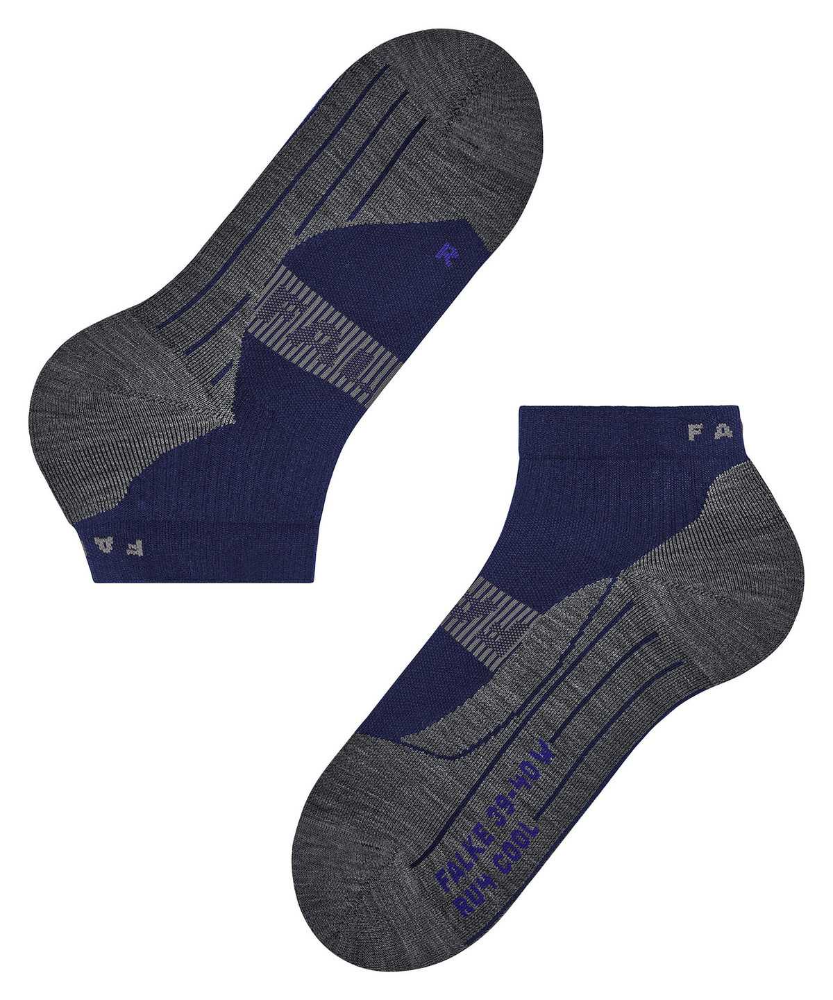 Falke RU4 Endurance Cool Short Running Short sock Miesten Sukat Sininen | 75941LNSQ