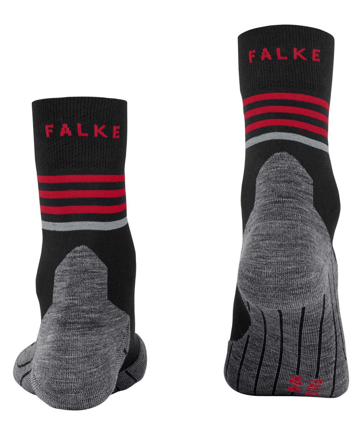 Falke RU4 Endurance Reflect Running Socks Naisten Sports Socks Mustat | 57463AIYR