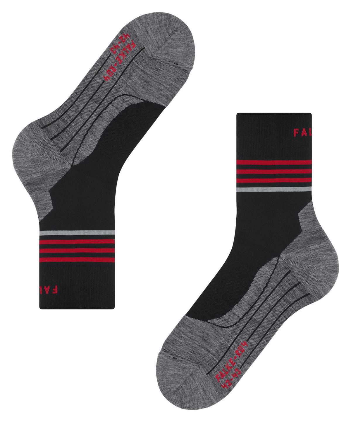 Falke RU4 Endurance Reflect Running Socks Naisten Sports Socks Mustat | 57463AIYR