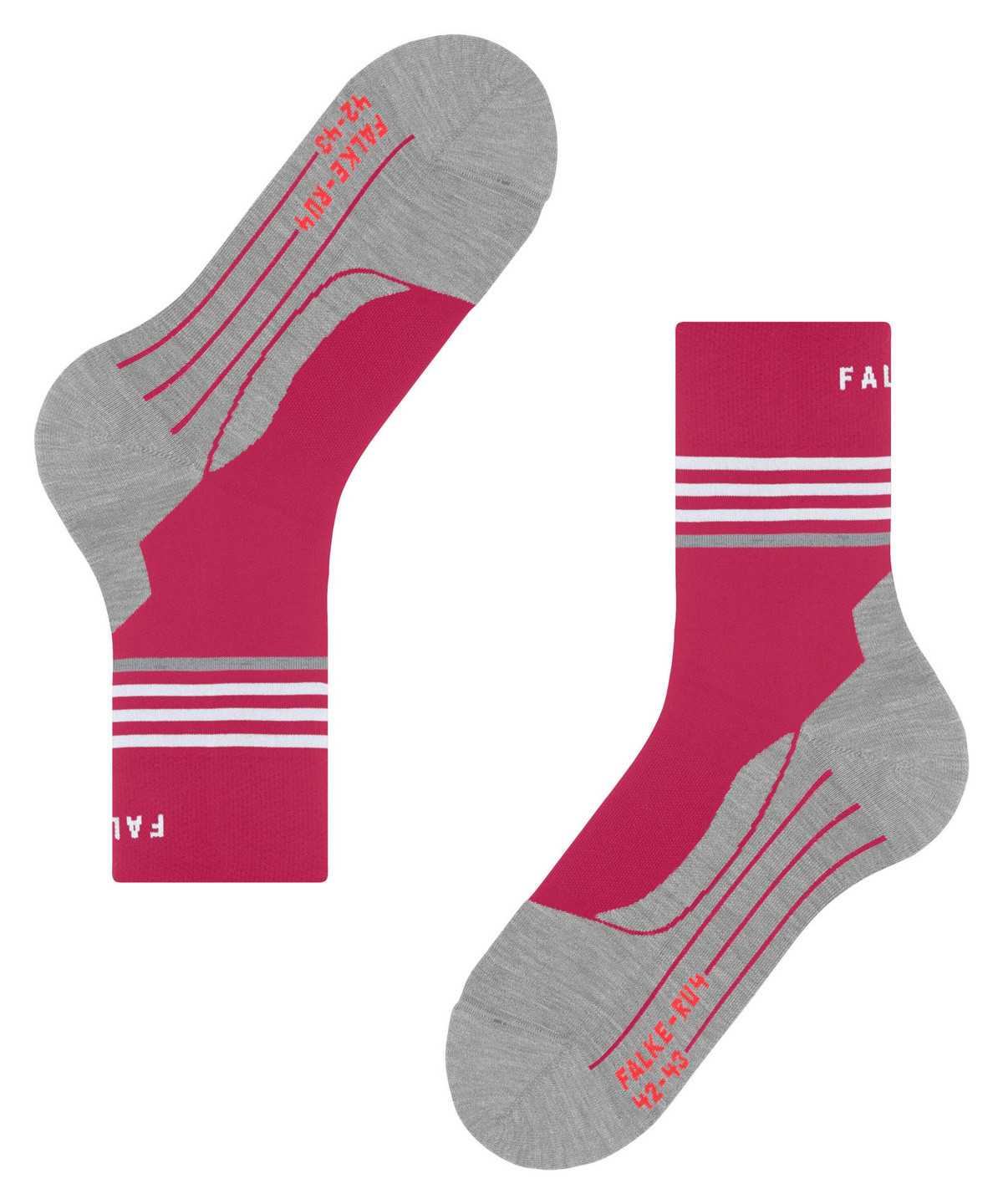 Falke RU4 Endurance Reflect Running Socks Naisten Sports Socks Punainen | 59143WRKG