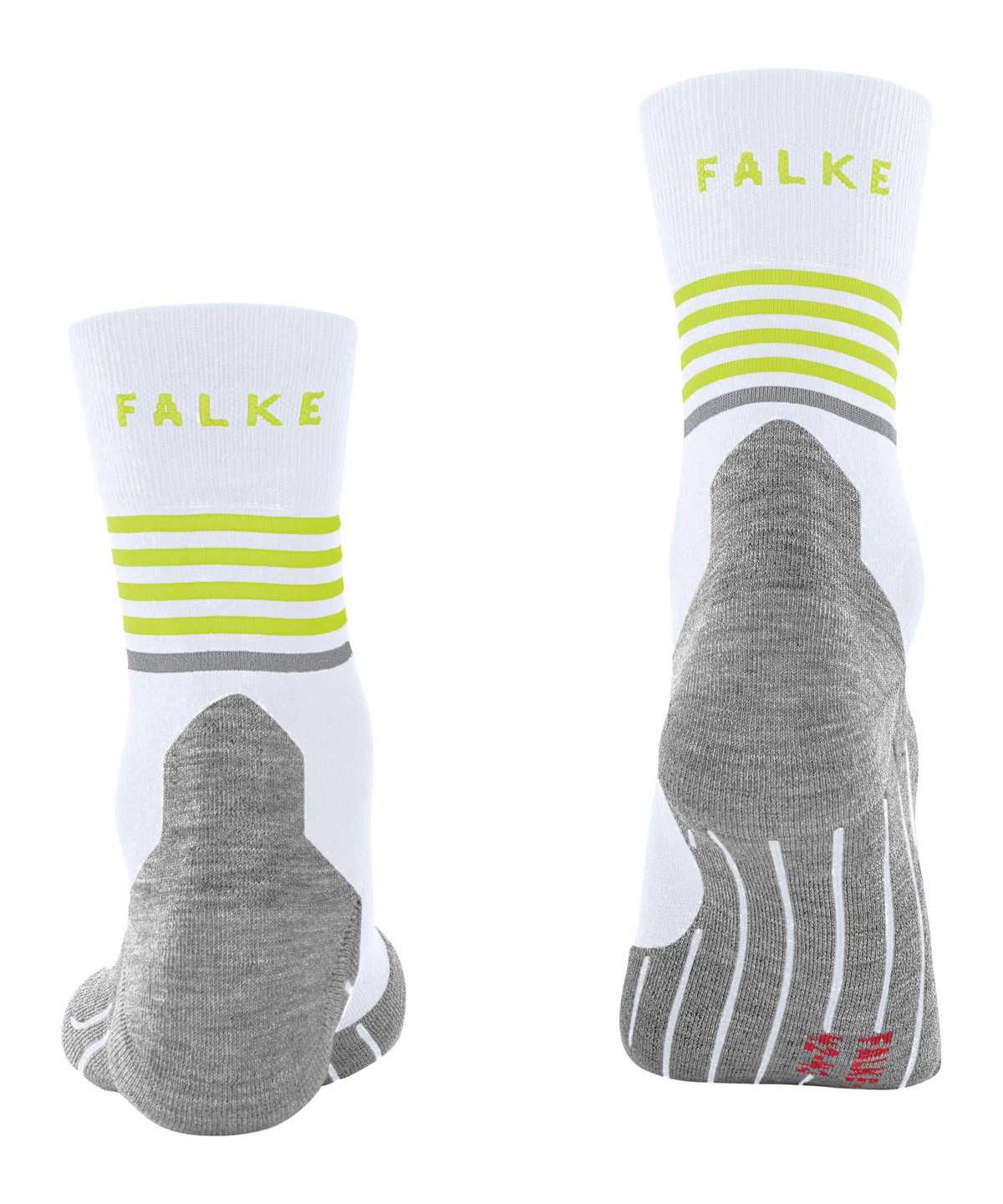 Falke RU4 Endurance Reflect Running Socks Miesten Sukat Valkoinen | 58639JQBN