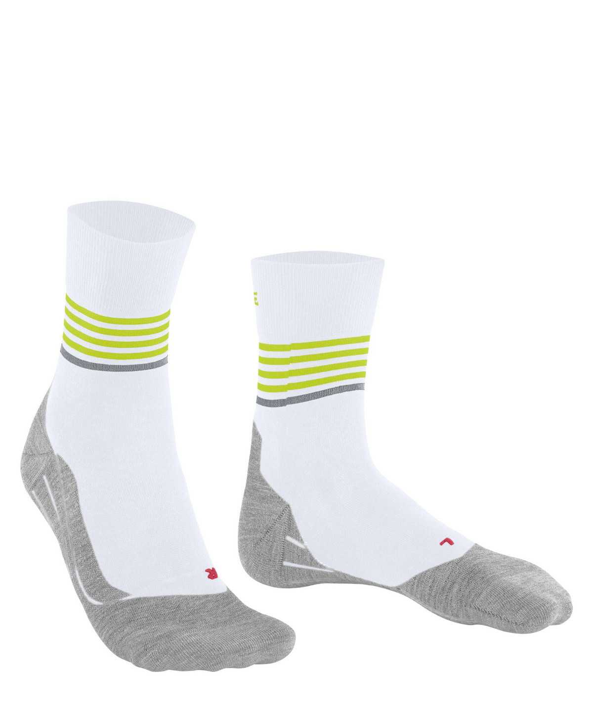 Falke RU4 Endurance Reflect Running Socks Miesten Sukat Valkoinen | 58639JQBN