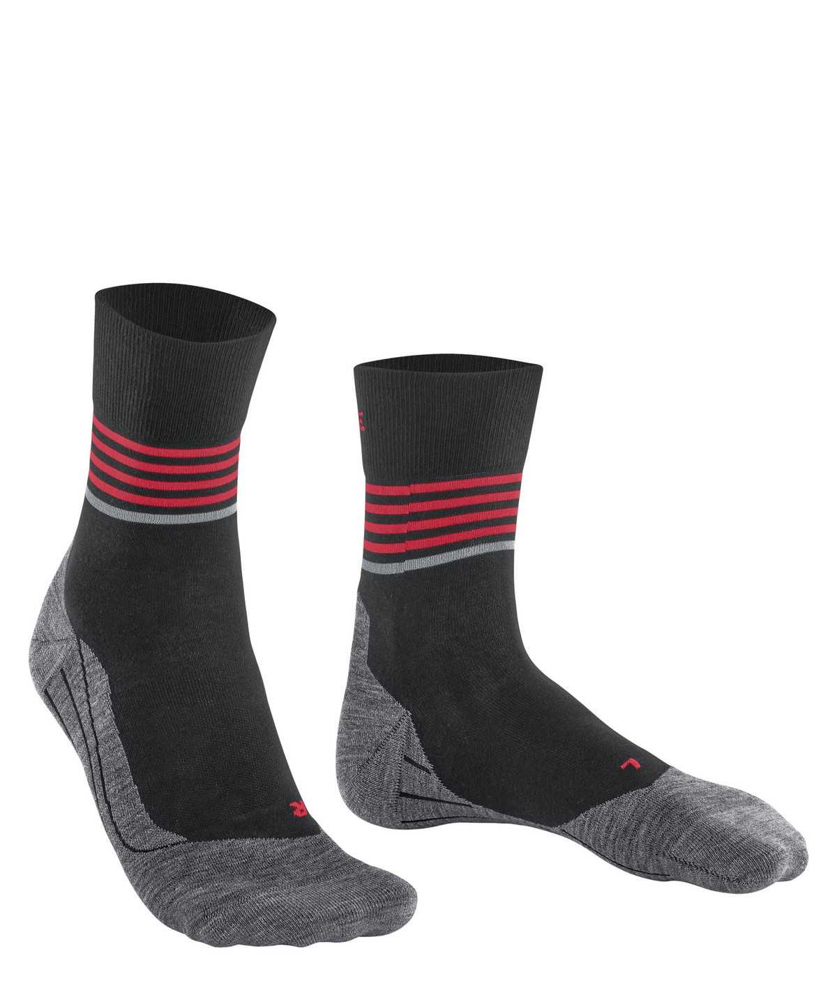 Falke RU4 Endurance Reflect Running Socks Miesten Sukat Mustat | 80264MNDE