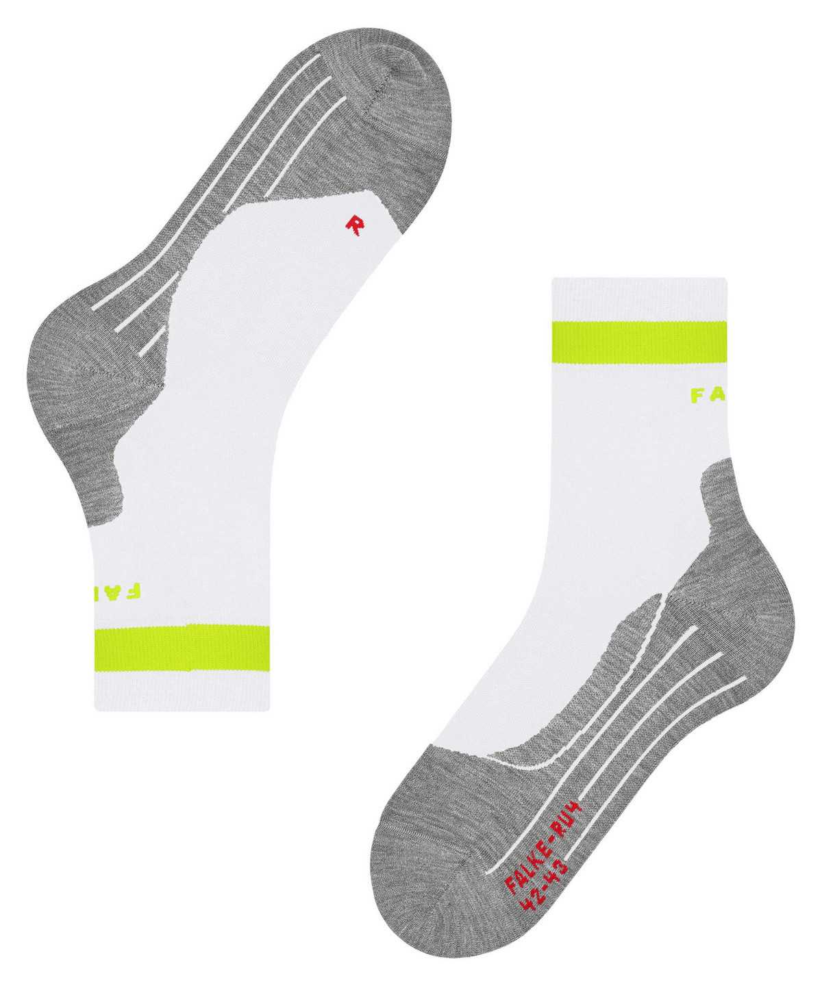 Falke RU4 Endurance Running Socks Miesten Sukat Valkoinen | 06143JERI