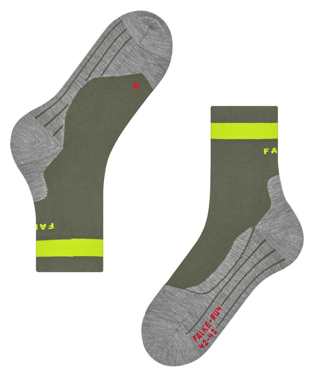 Falke RU4 Endurance Running Socks Miesten Sukat Vihreä | 89321DQZL