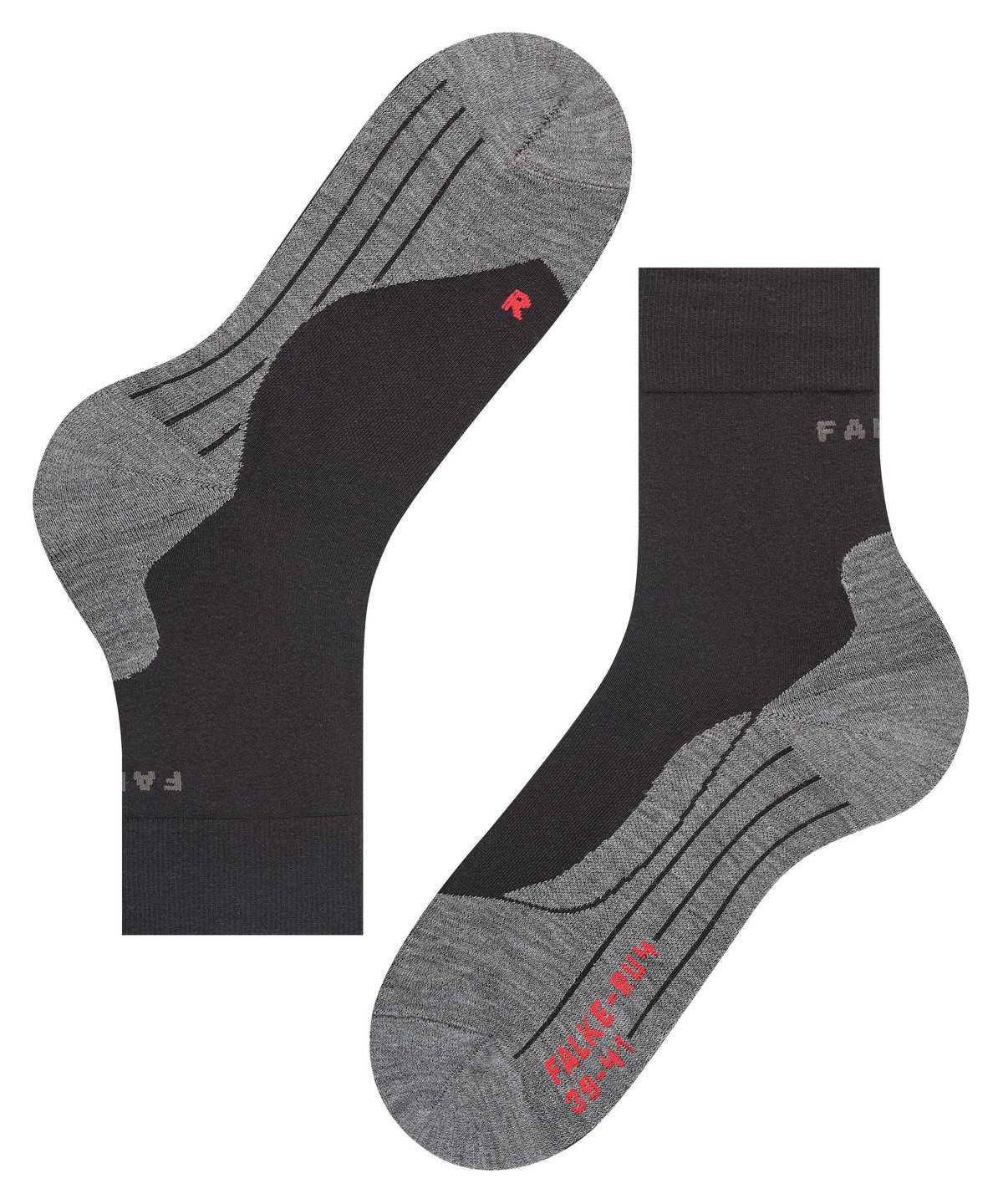 Falke RU4 Endurance Running Socks Miesten Sukat Mustat | 47835XUZV