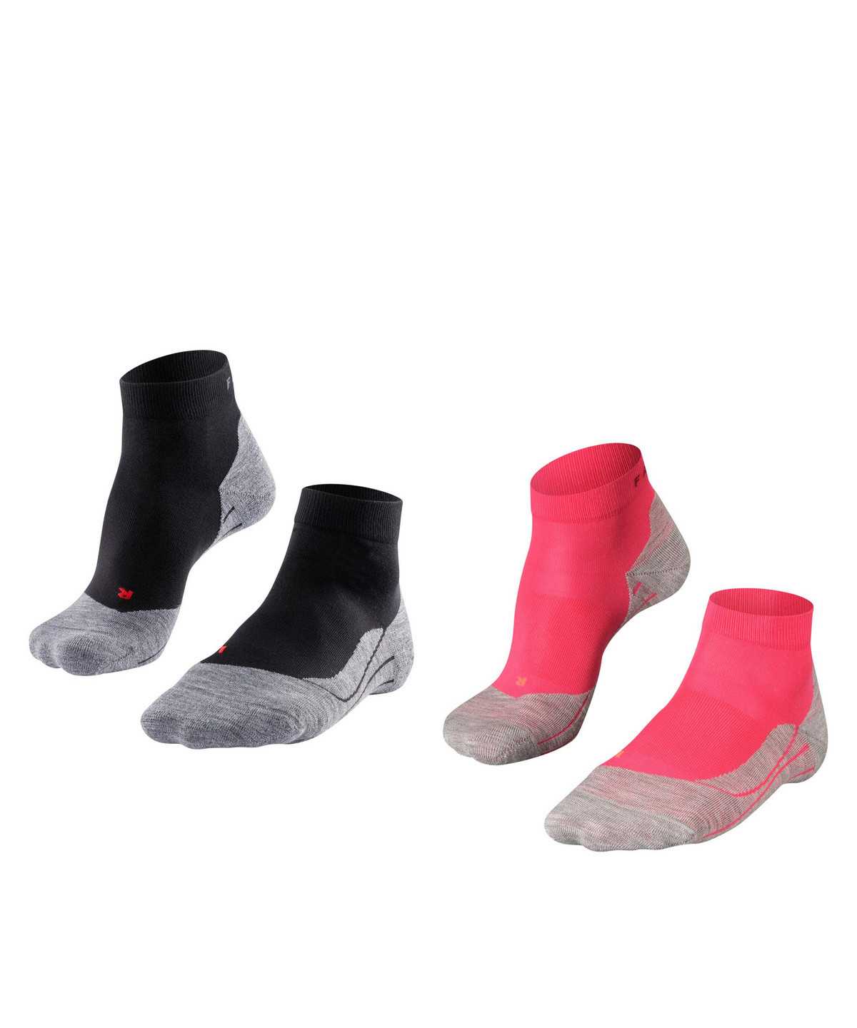 Falke RU4 Endurance Short 2-Pack Short sock Naisten Sports Socks Multicolored | 46298TQWL