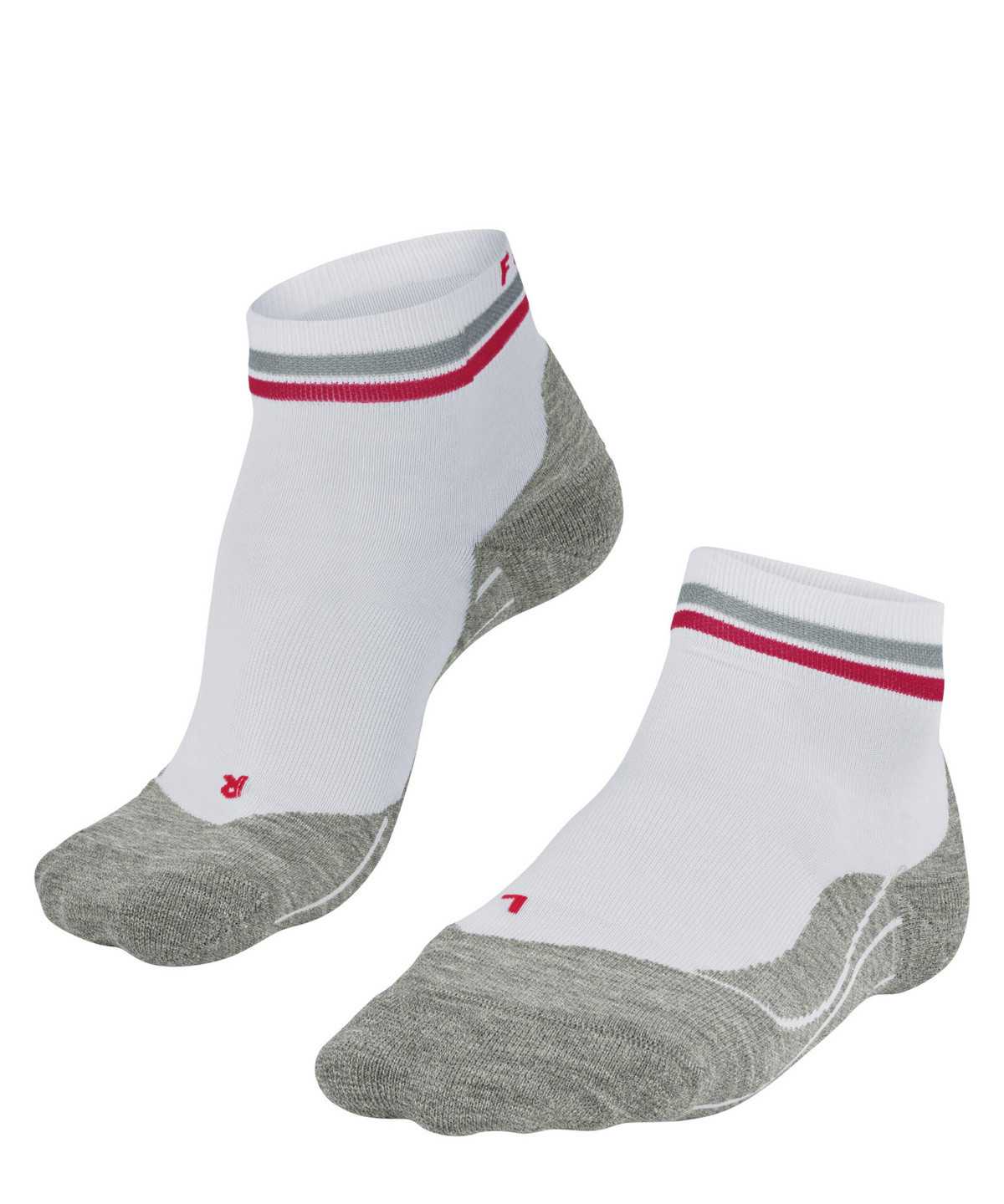 Falke RU4 Endurance Short Reflect Running Short sock Naisten Sports Socks Valkoinen | 50217GKWN