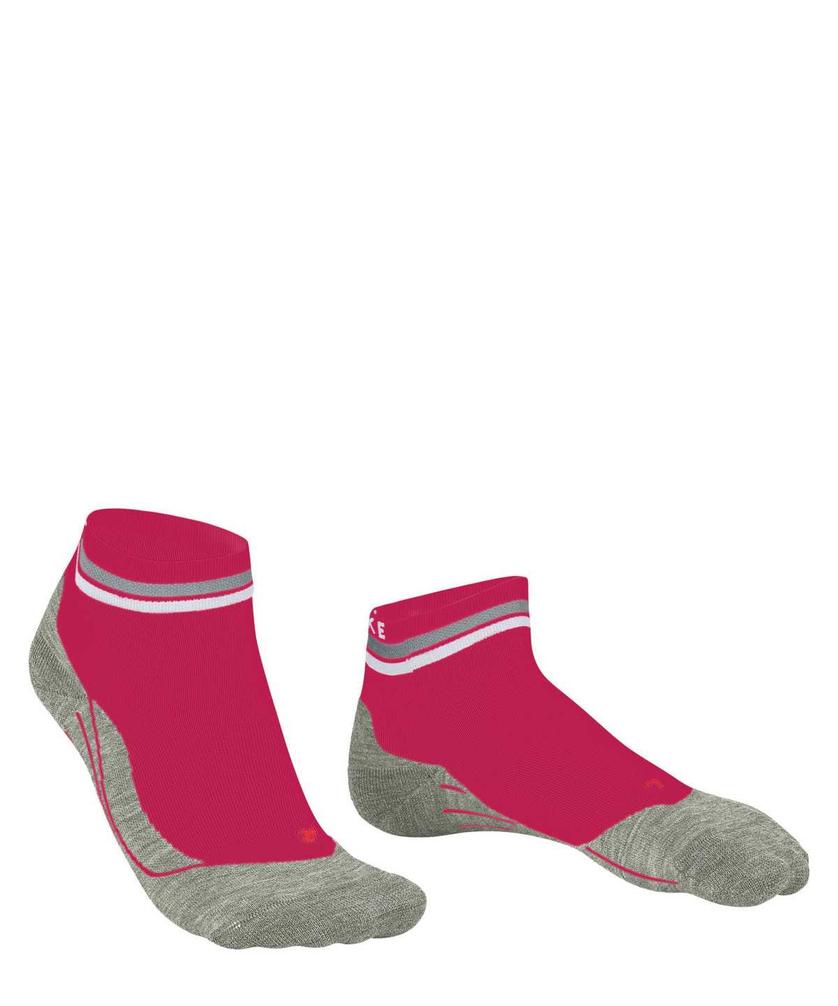 Falke RU4 Endurance Short Reflect Running Short sock Naisten Sports Socks Punainen | 89261KZDO