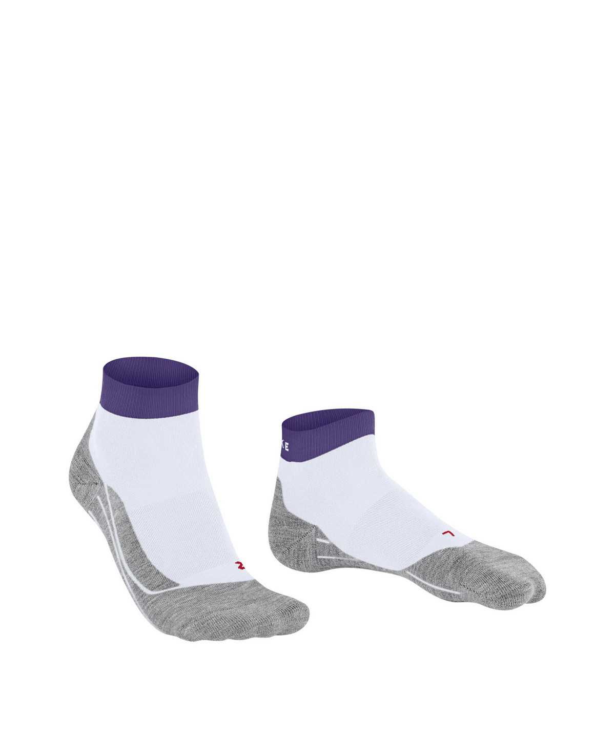 Falke RU4 Endurance Short Running Short sock Naisten Sports Socks Valkoinen | 62951WHMQ