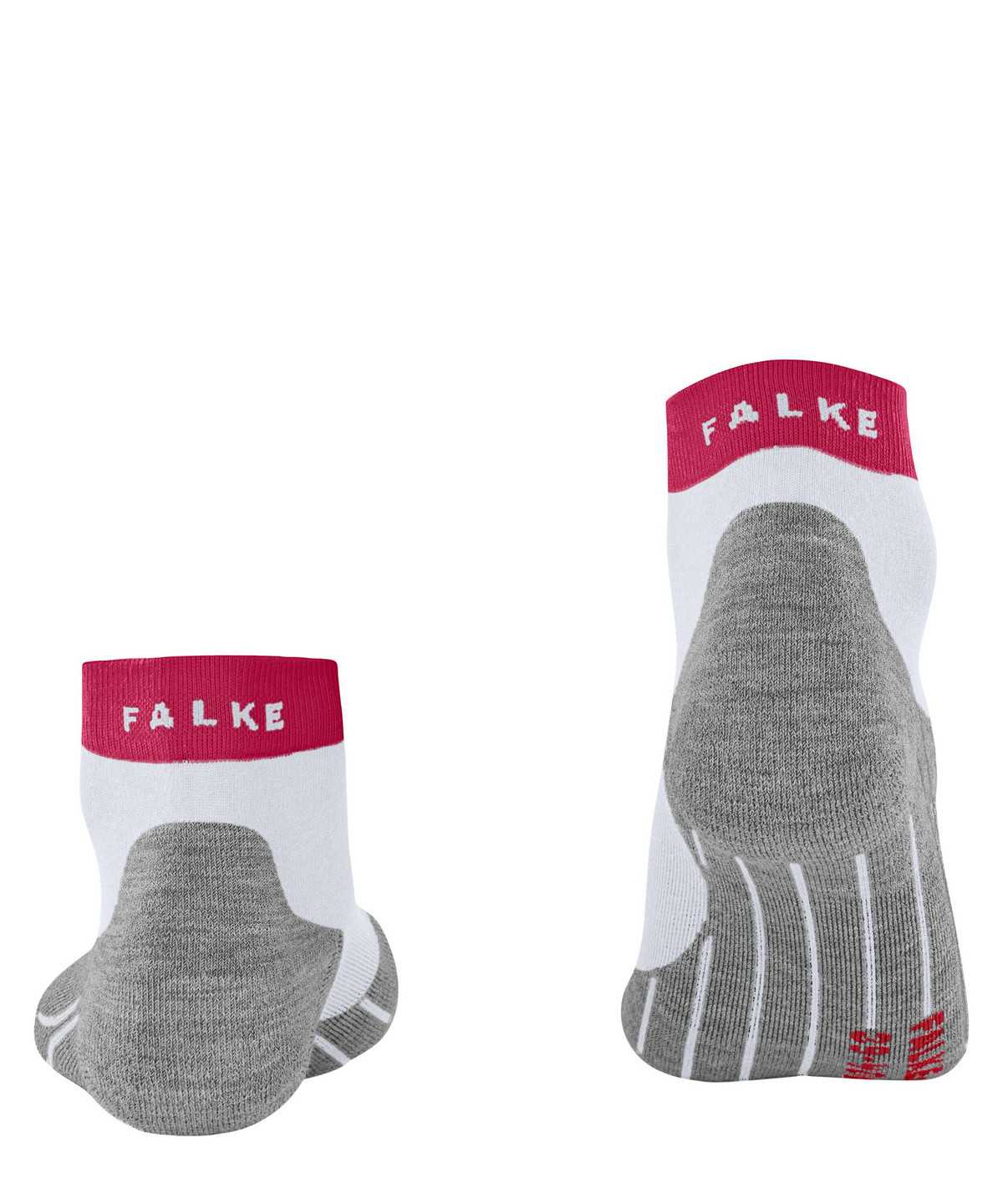 Falke RU4 Endurance Short Running Short sock Naisten Sports Socks Valkoinen | 23468DWRF