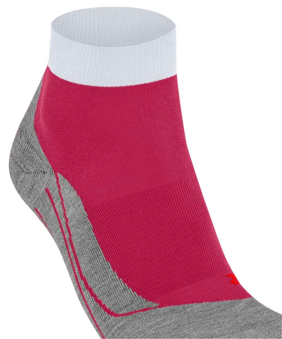 Falke RU4 Endurance Short Running Short sock Naisten Sports Socks Punainen | 79438AVPE