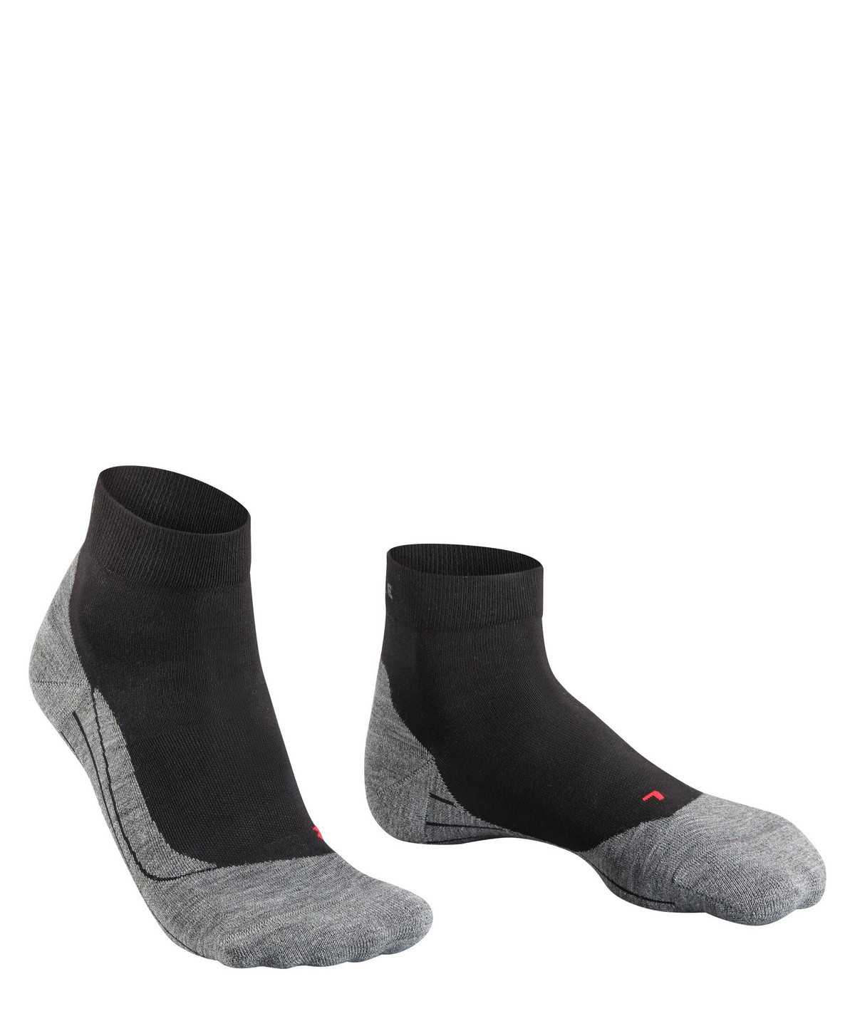 Falke RU4 Endurance Short Running Short sock Naisten Sports Socks Mustat | 93827AUSC