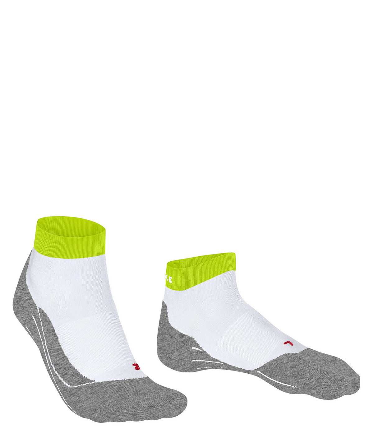 Falke RU4 Endurance Short Running Short sock Miesten Sukat Valkoinen | 29013GUAZ