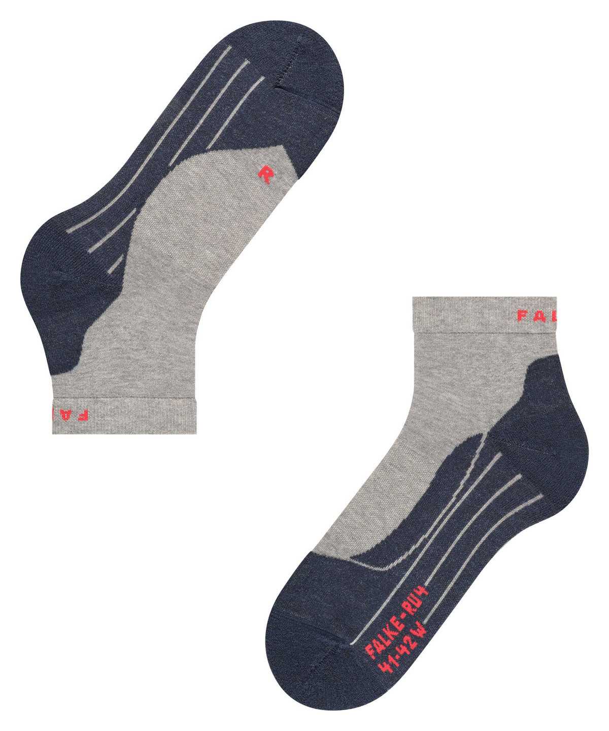 Falke RU4 Endurance Short Running Short sock Miesten Sukat Harmaat | 10967AVPX