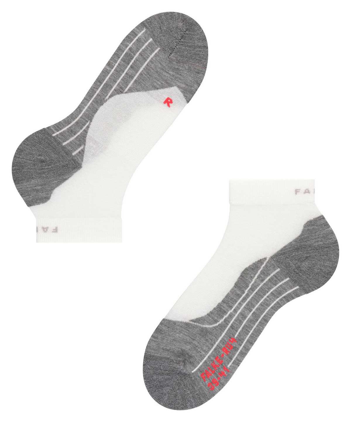 Falke RU4 Endurance Short Running Short sock Miesten Sukat Valkoinen | 42608NUQE