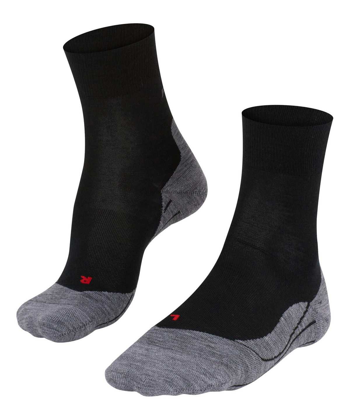 Falke RU4 Endurance Wool Running Socks Naisten Sports Socks Mustat | 78413NLOH