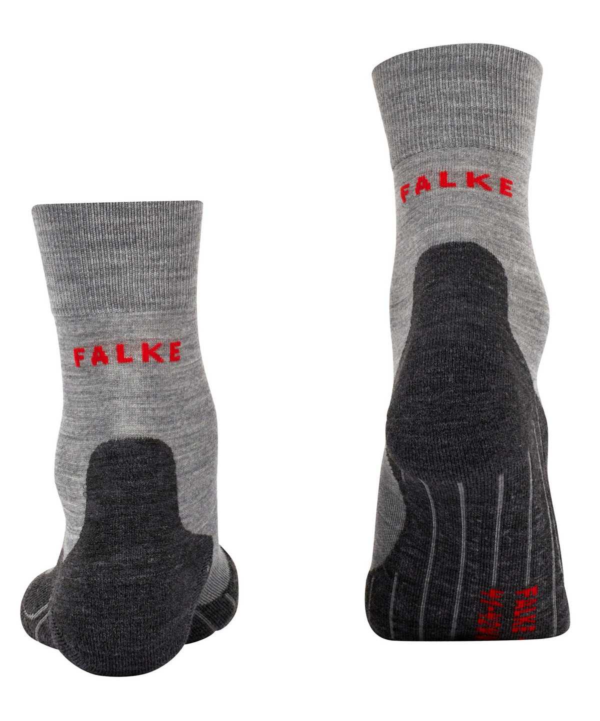 Falke RU4 Endurance Wool Running Socks Naisten Sports Socks Harmaat | 83704AXIB