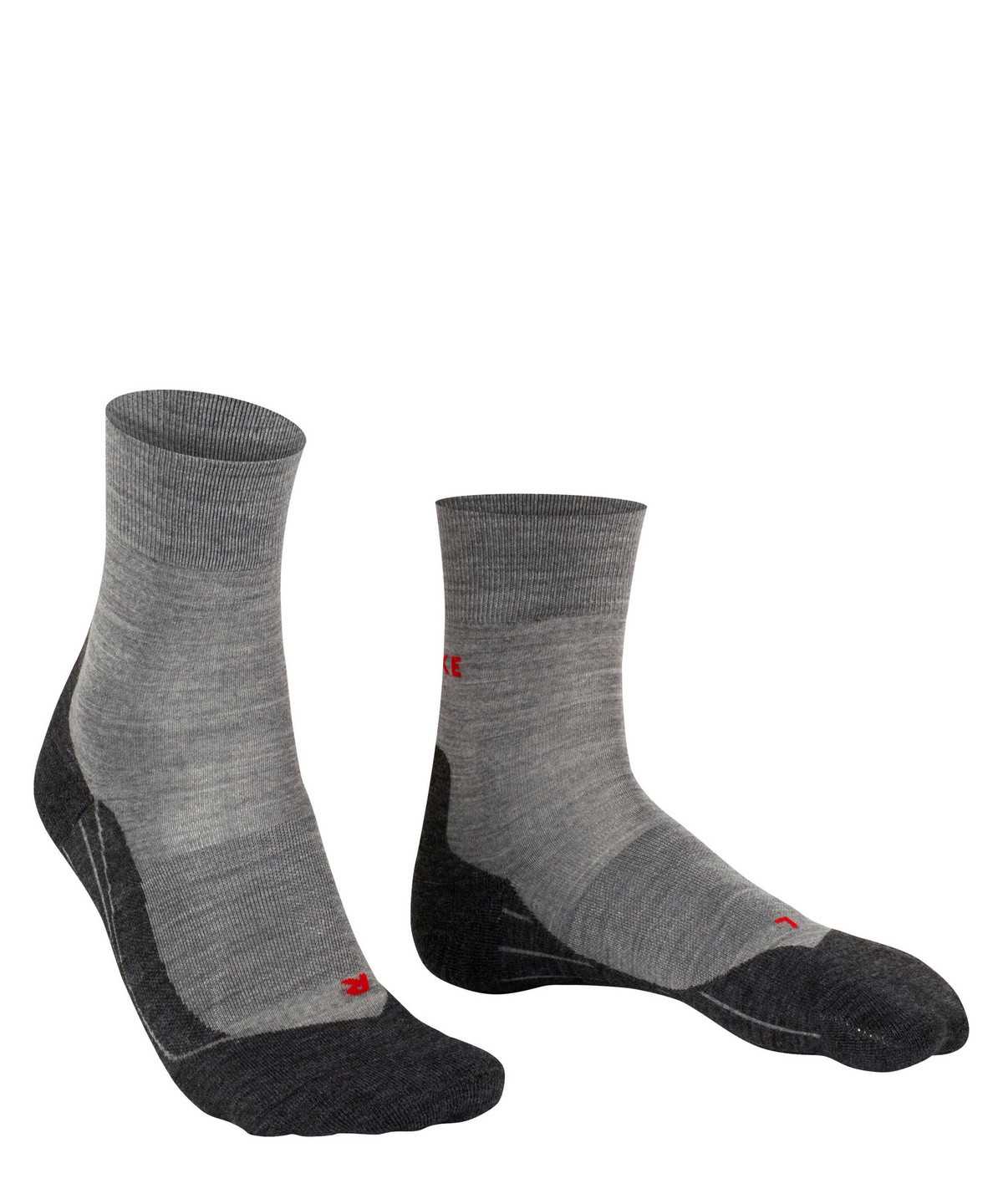 Falke RU4 Endurance Wool Running Socks Naisten Sports Socks Harmaat | 83704AXIB