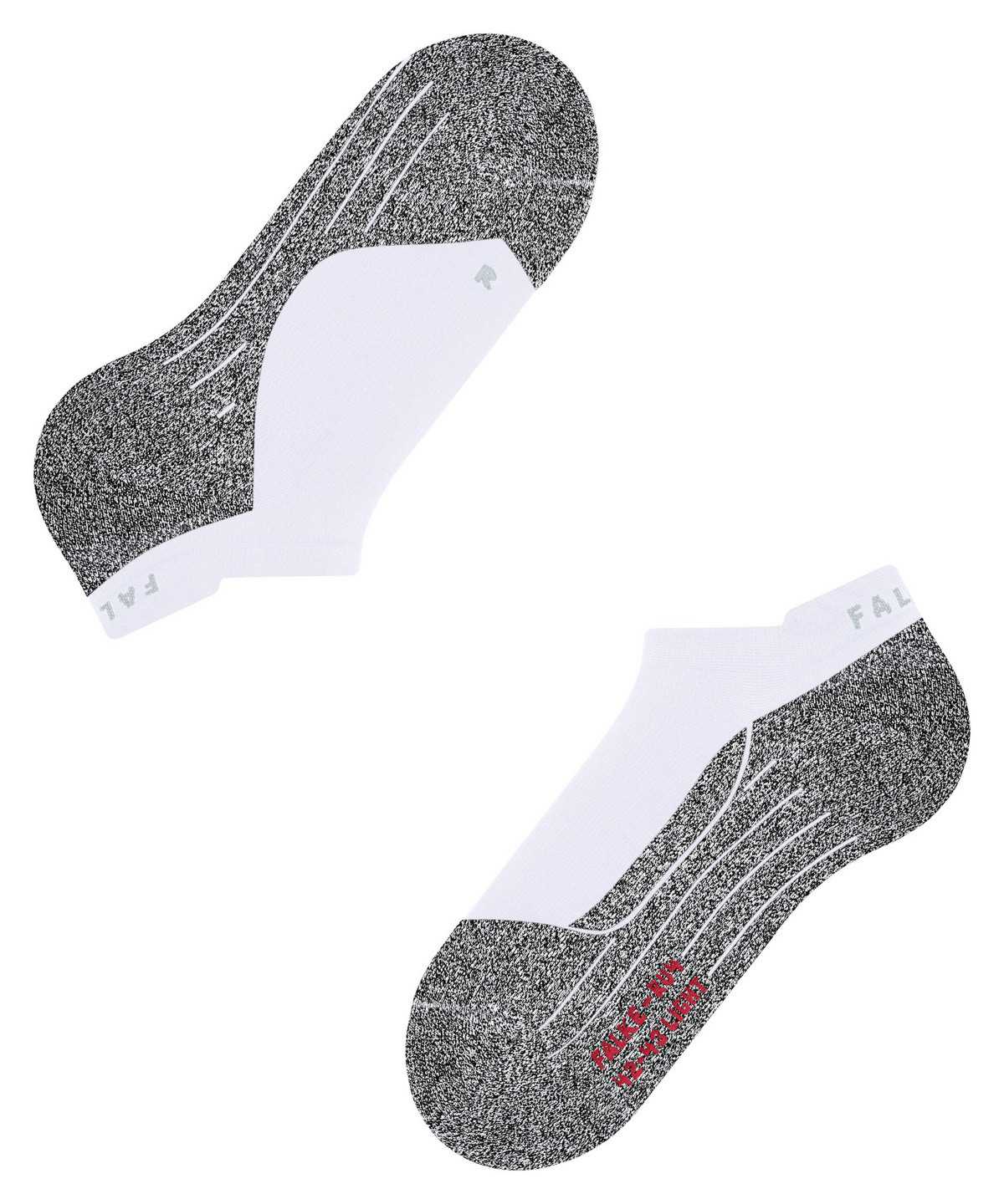 Falke RU4 Light Performance Invisible Running Invisibles Naisten Sports Socks Valkoinen | 03425RZBC