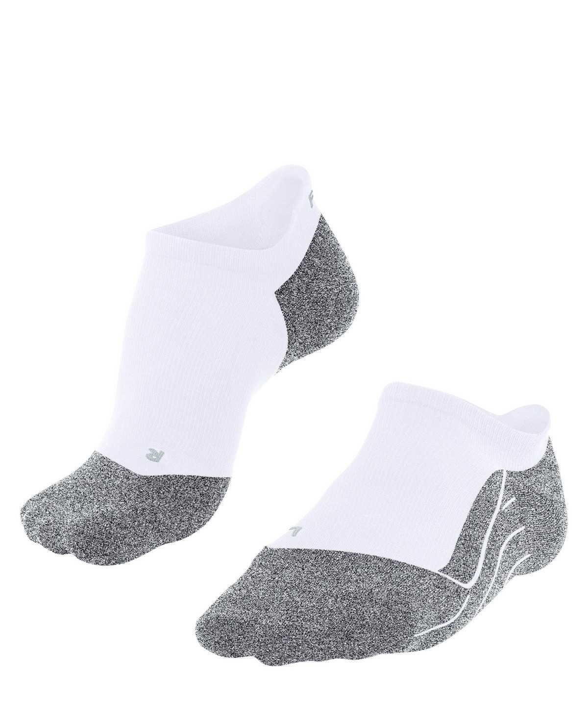 Falke RU4 Light Performance Invisible Running Invisibles Miesten No Show Socks Valkoinen | 29548AKOR