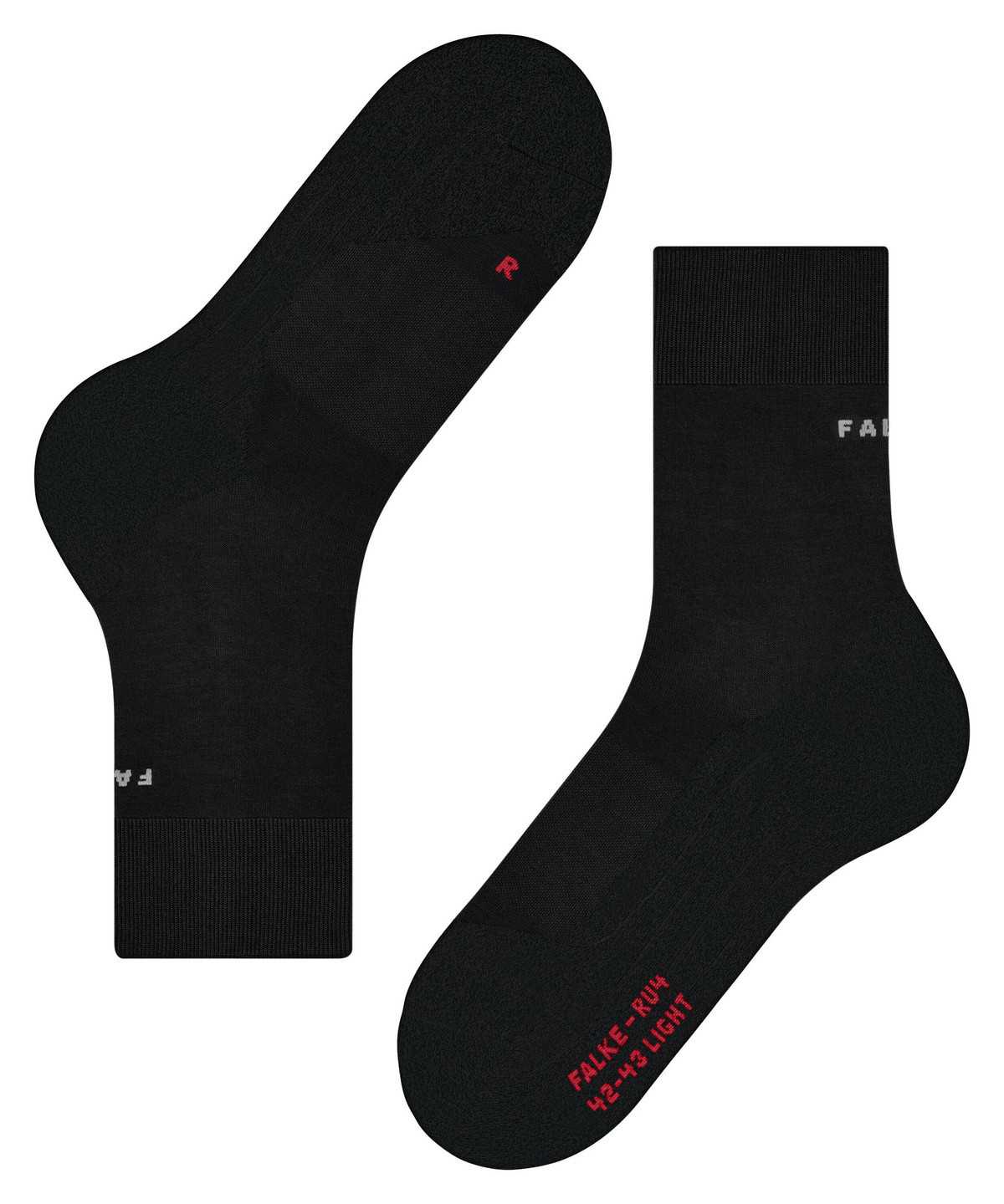 Falke RU4 Light Performance Running Socks Naisten Sports Socks Mustat | 91524NQFT