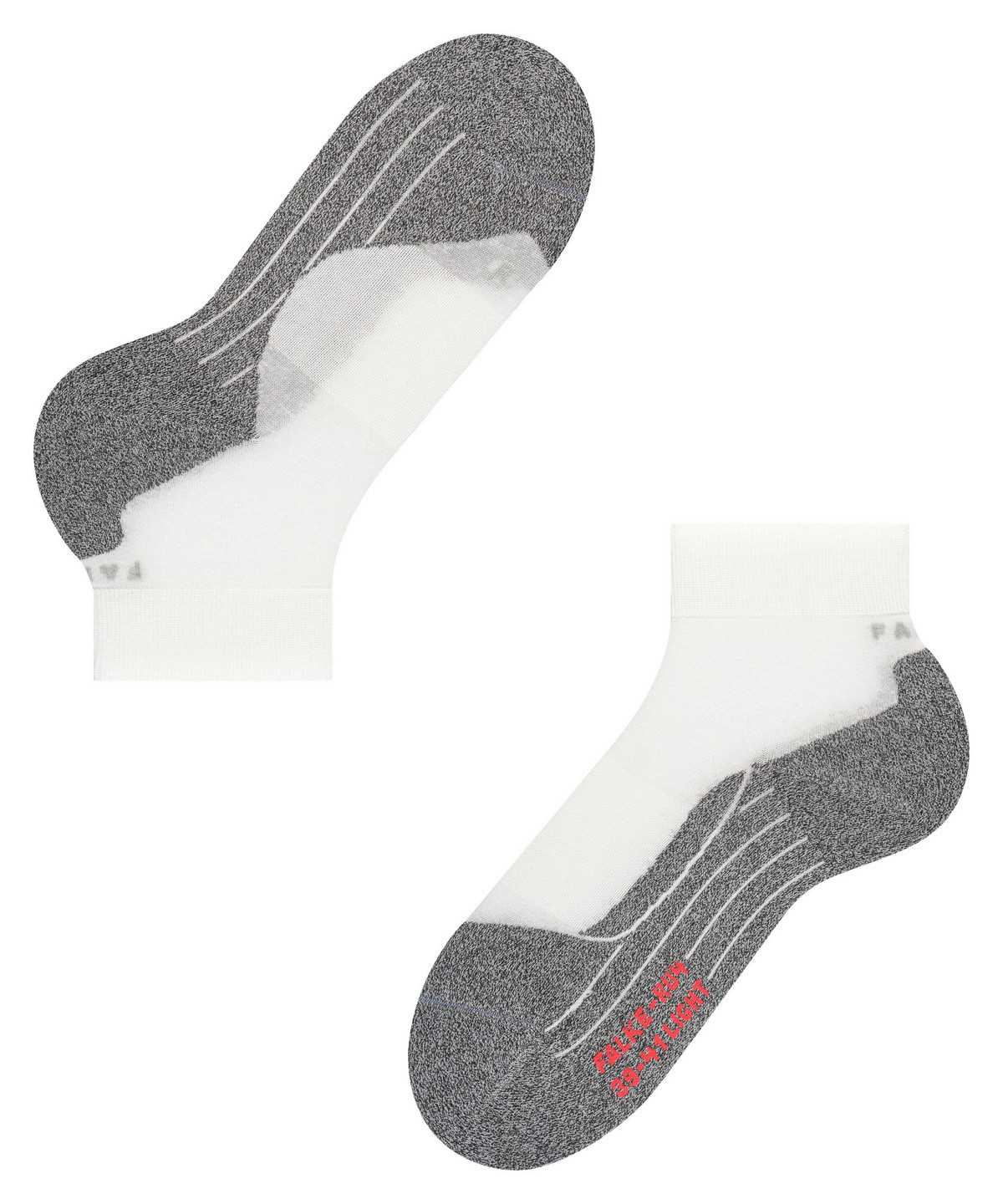 Falke RU4 Light Performance Short Running Short sock Naisten Sports Socks Valkoinen | 37409XSOJ