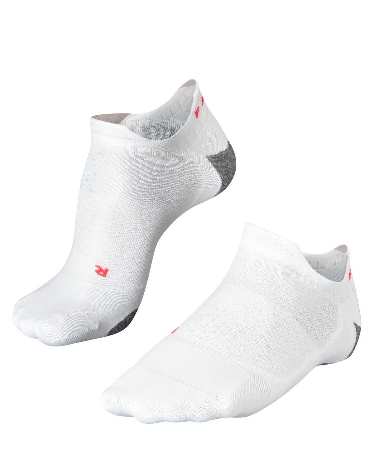 Falke RU5 Race Invisible Running Invisibles Naisten Sports Socks Valkoinen | 86307KWVQ