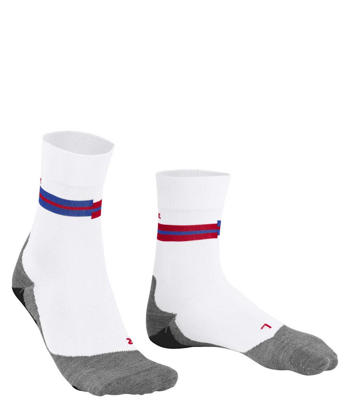 Falke RU5 Race Running Socks Miesten Sukat Valkoinen | 65791EPLC