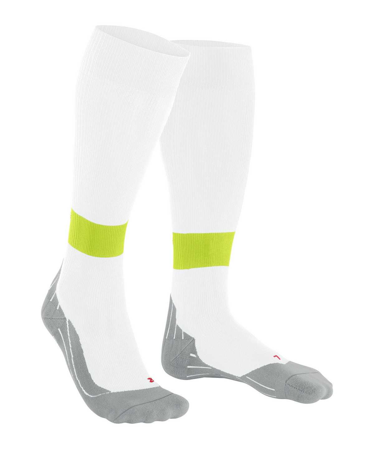 Falke RU Compression Energy Running Knee-high Socks Miesten Sukat Valkoinen | 49652HGWL