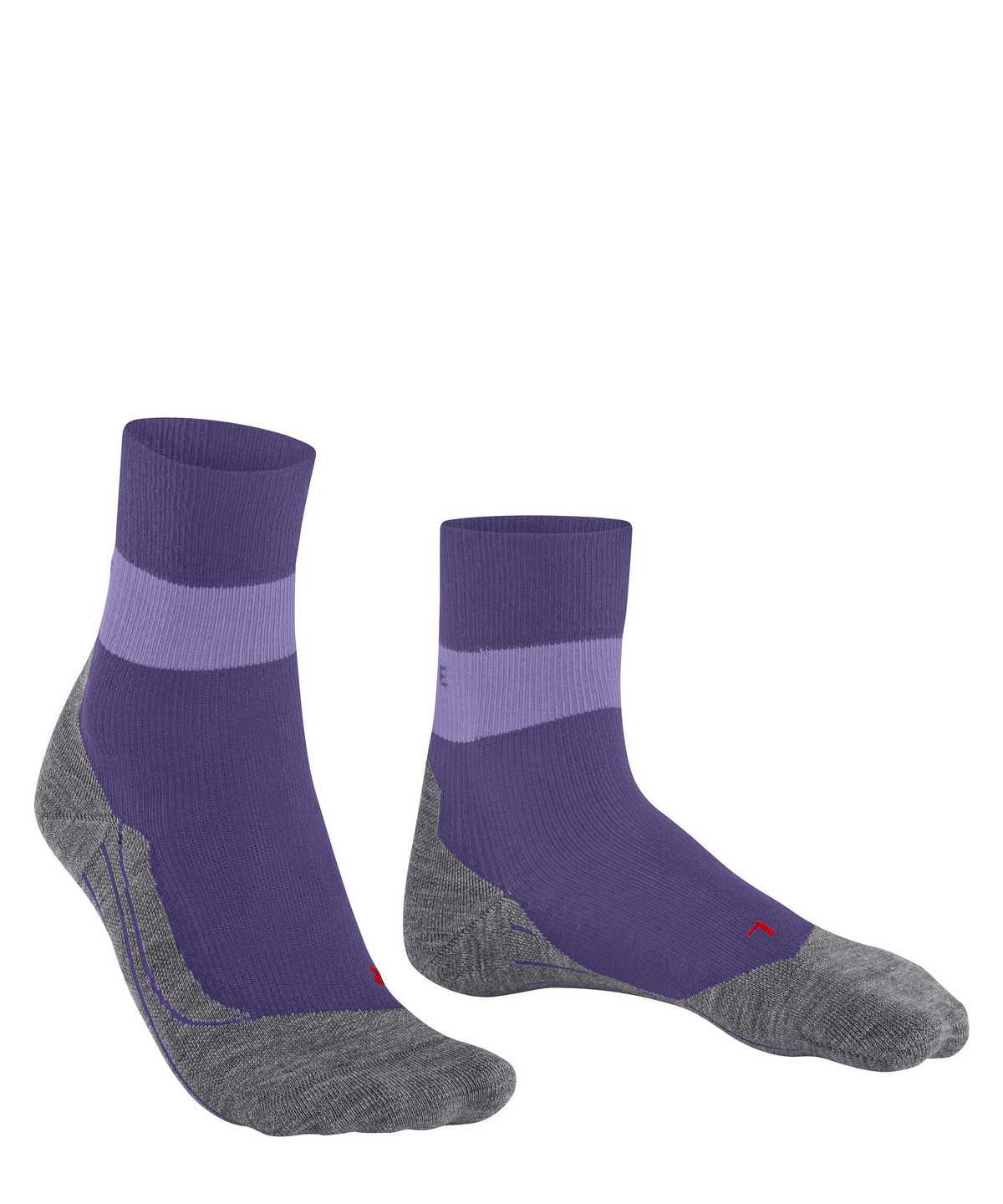 Falke RU Compression Stabilizing Running Socks Naisten Sports Socks Violetit | 42830SNKE