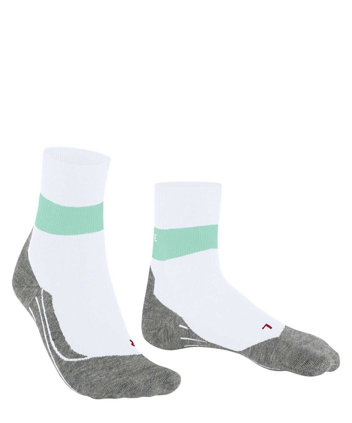 Falke RU Compression Stabilizing Running Socks Naisten Sports Socks Valkoinen | 48517PXEG