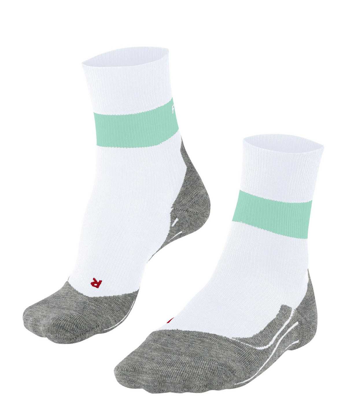 Falke RU Compression Stabilizing Running Socks Naisten Sports Socks Valkoinen | 48517PXEG