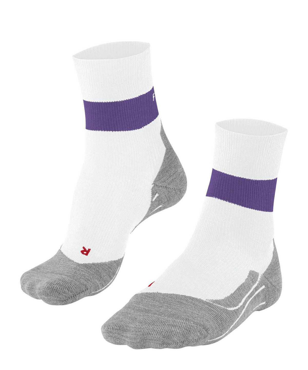 Falke RU Compression Stabilizing Running Socks Naisten Sports Socks Valkoinen | 70596GARX